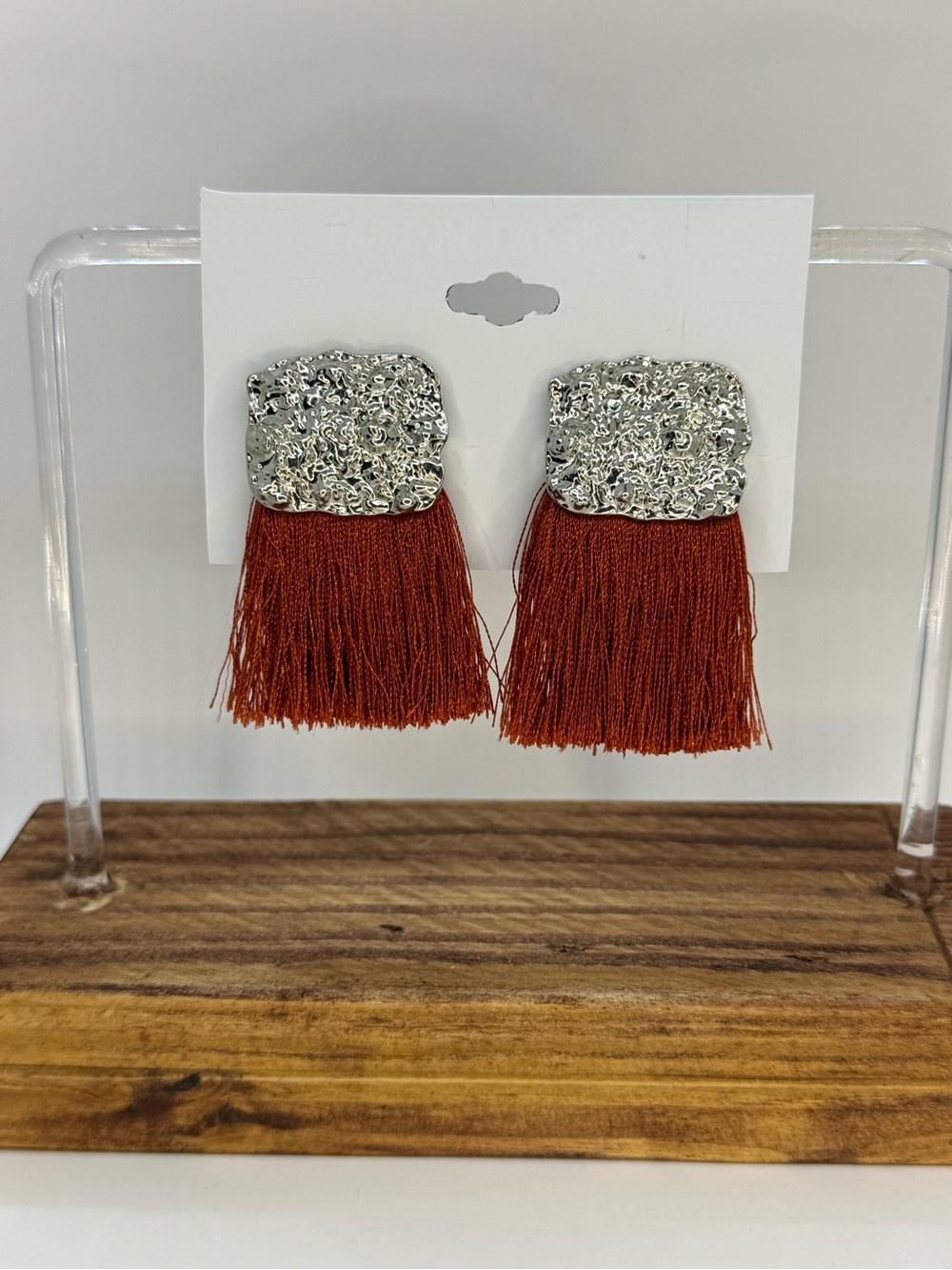 Paparazzi PLUME BLOOM orange Post earrings